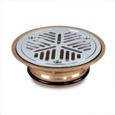 Solid Brass Vinyl Floor Wastes